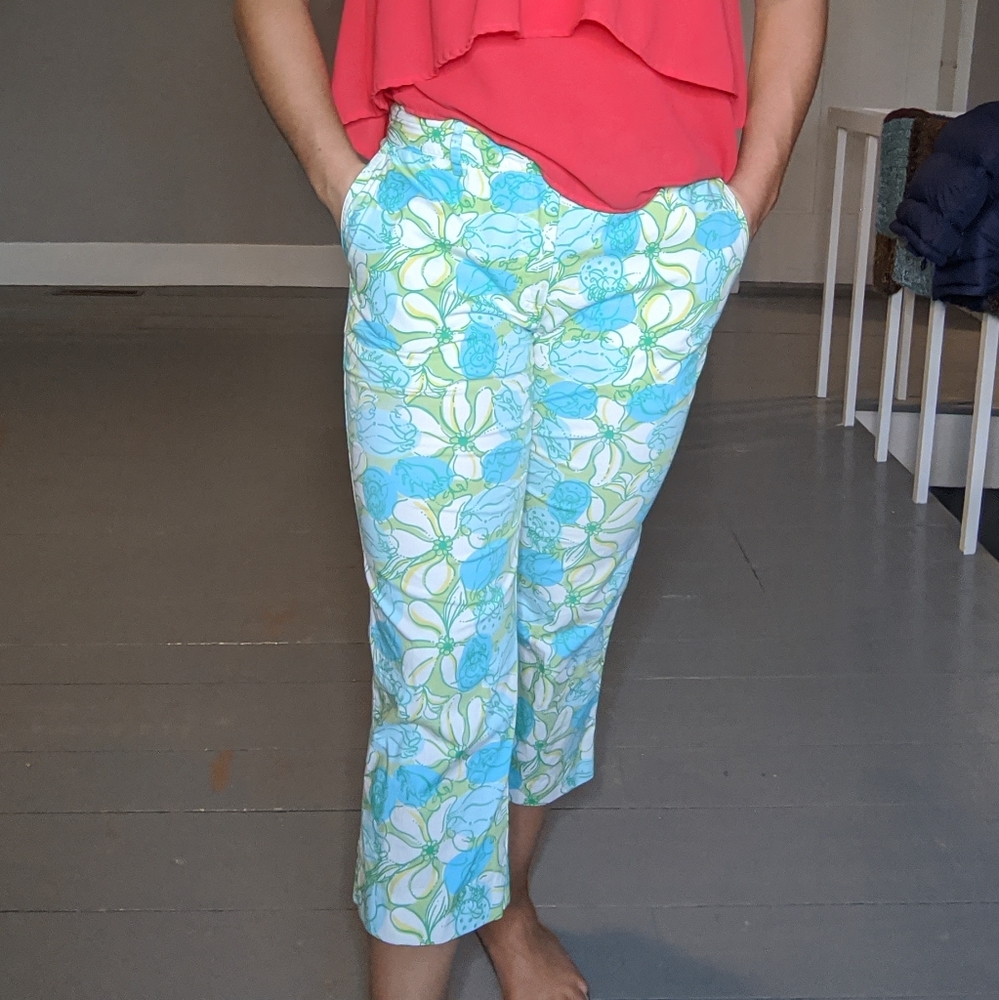 Lily Pulitzer white label pants